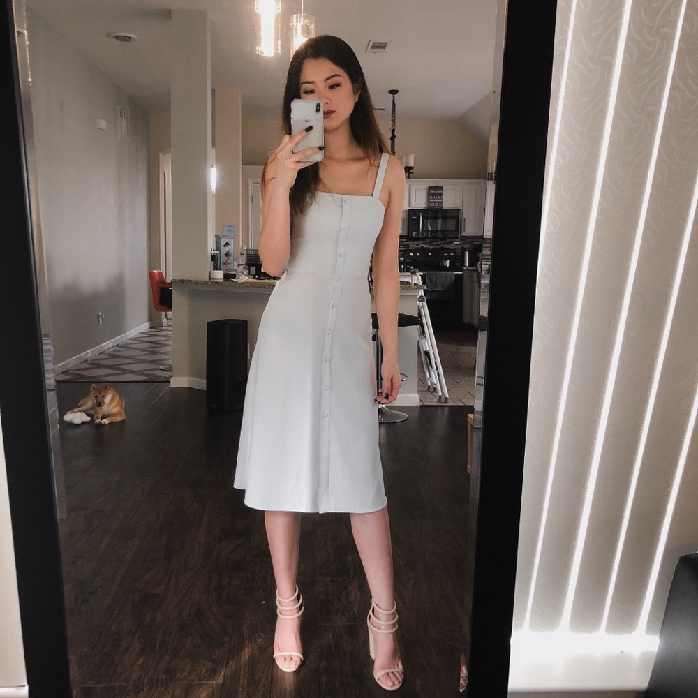 Light blue dress